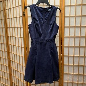 ModCloth navy blue jumper style dress w/ pockets
